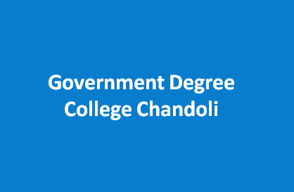 GDC-Government Degree College Chandoli