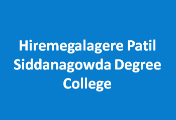 HPSDC-Hiremegalagere Patil Siddanagowda Degree College