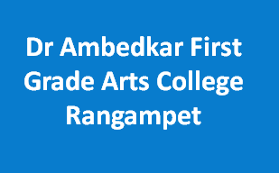 DAFGAC-Dr Ambedkar First Grade Arts College Rangampet