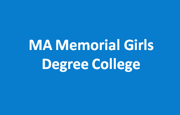MAMGDC-MA Memorial Girls Degree College