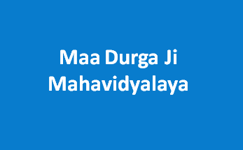 MDJM-Maa Durga Ji Mahavidyalaya