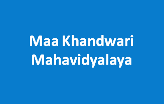 MKM-Maa Khandwari Mahavidyalaya