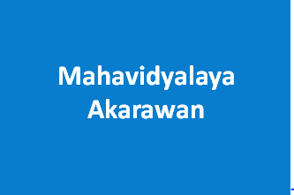 MA-Mahavidyalaya Akarawan