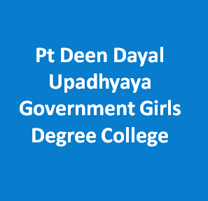 PDDUGGD-Pt Deen Dayal Upadhyaya Government Girls Degree College