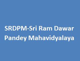 SRDPM-Sri Ram Dawar Pandey Mahavidyalaya