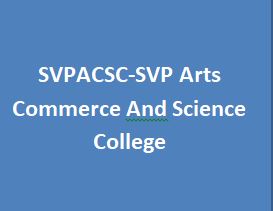 SVPACSC-SVP Arts Commerce And Science College