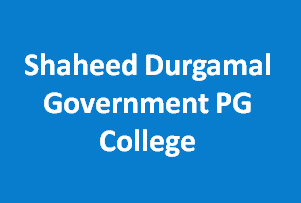 SDGPGC-Shaheed Durgamal Government PG College