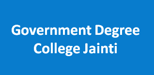 GDC-Government Degree College Jainti