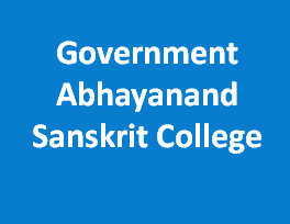 GASC-Government Abhayanand Sanskrit College