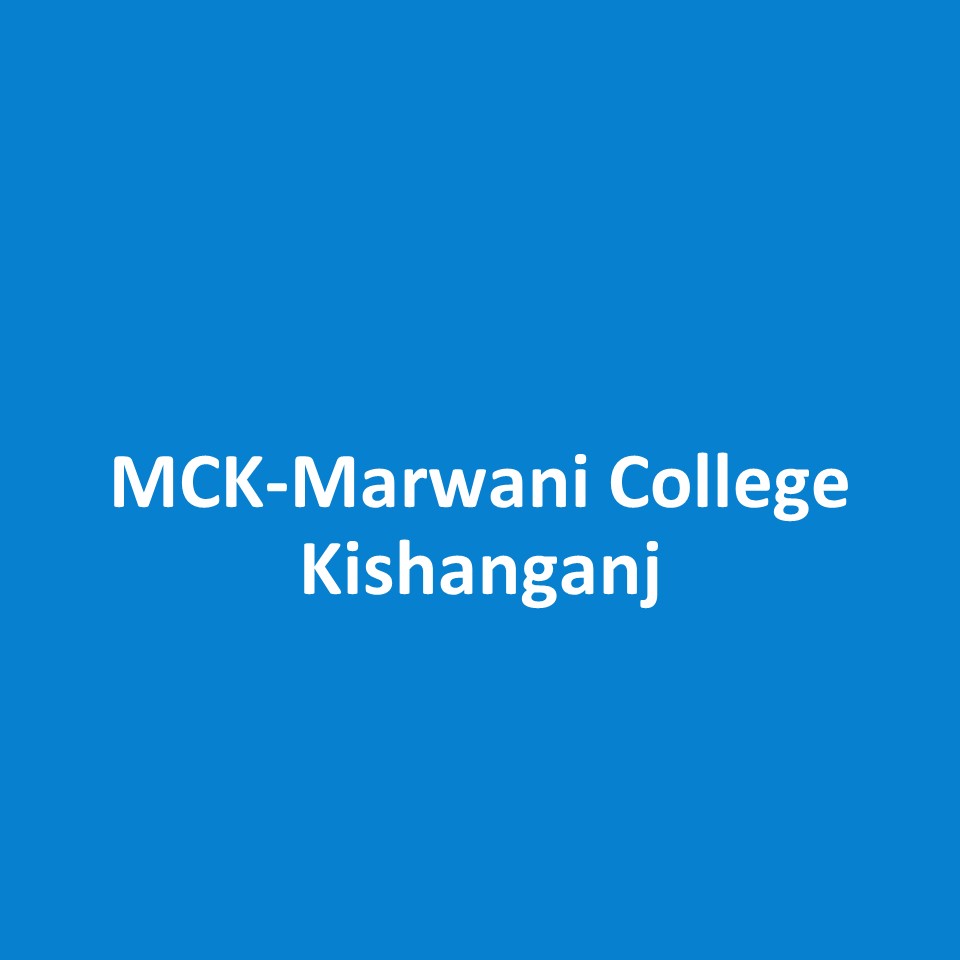 MCK-Marwari College Kishanganj