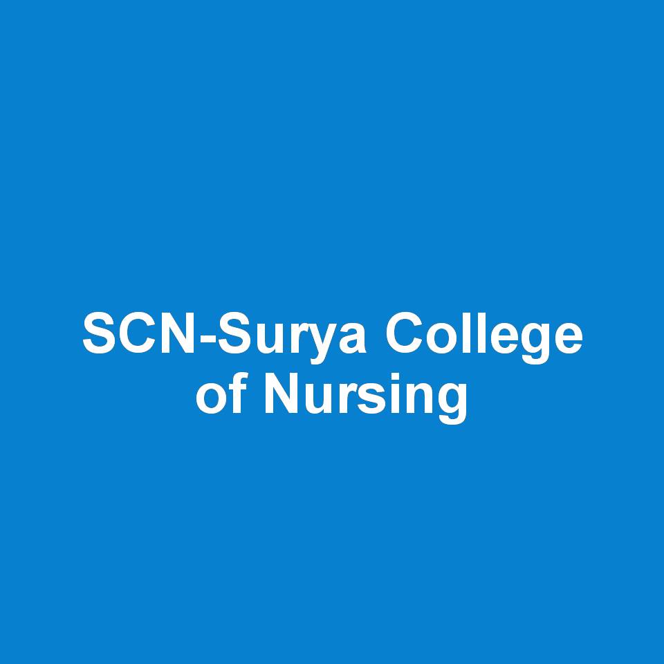 SCN - Surya College of Nursing