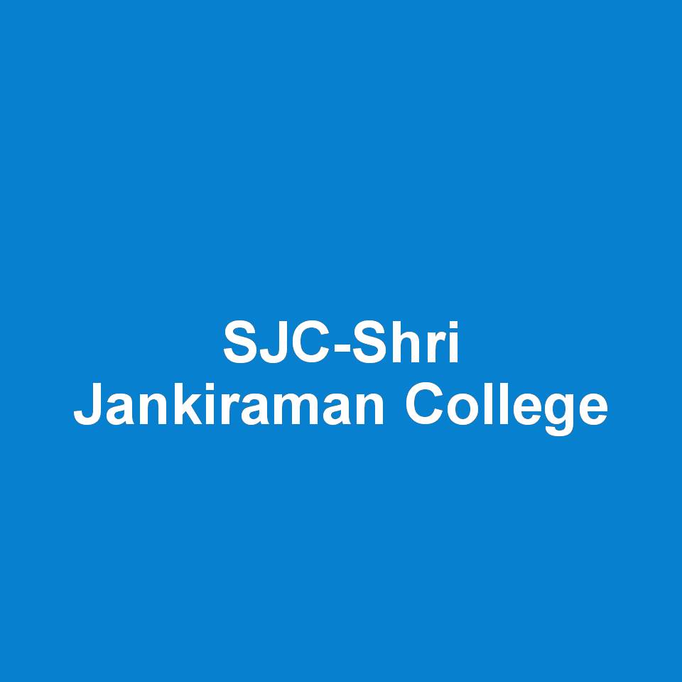 SJC - Shir Jankiraman College