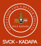 SVCEK - Sri Venkateswara College Of Engineering Kadapa