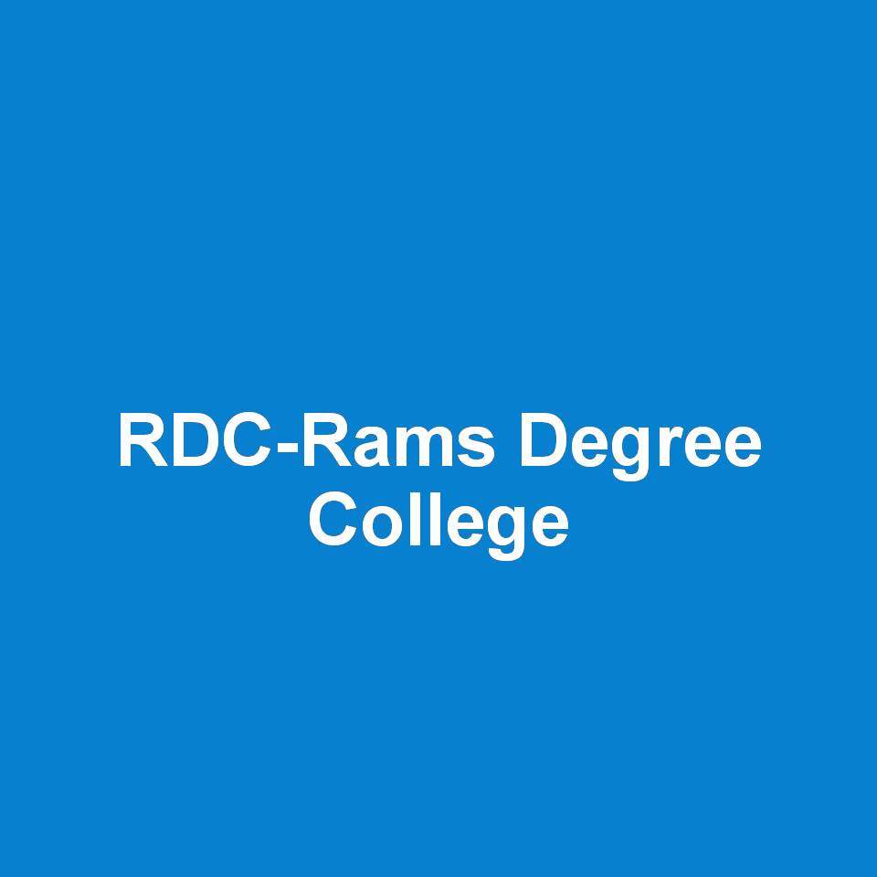 RDC - Rams Degree College
