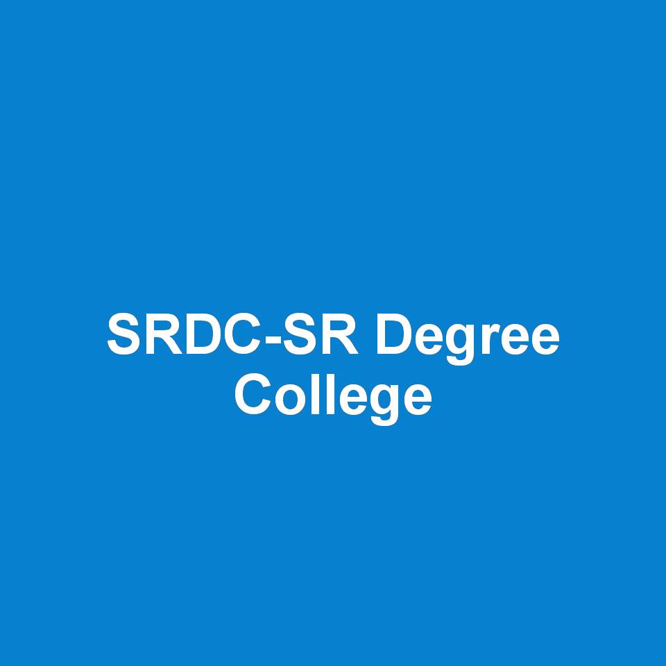 SRDC - SR Degree College