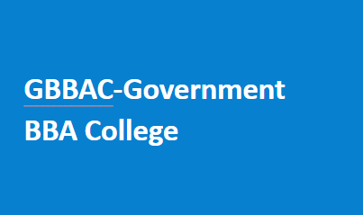 GBBAC-Government BBA College Ahmedabad