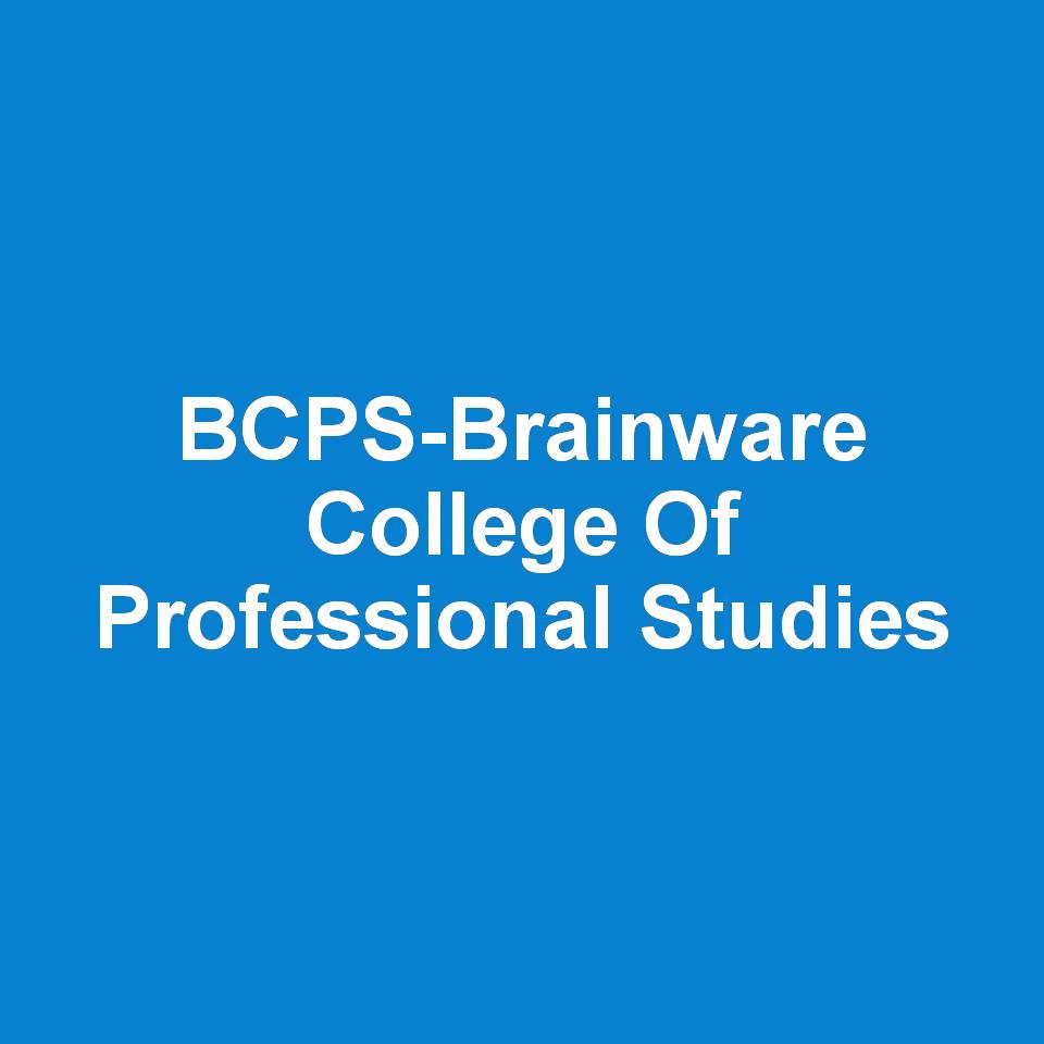 BCPS-Brainware College Of Professional Studies