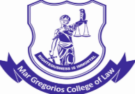 MGCL-Mar Gregorios College of Law