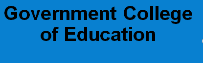 GCE-Government College of Education