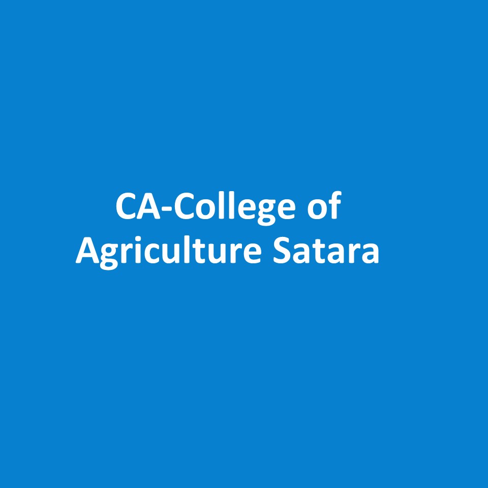 CA-College of Agriculture Satara