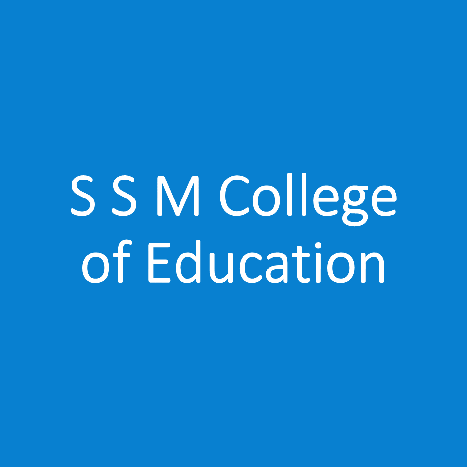 SSMCE-S S M College of Education