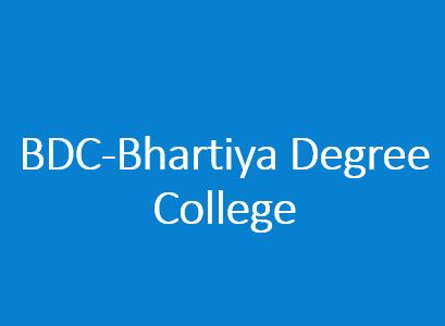BDC-Bhartiya Degree College