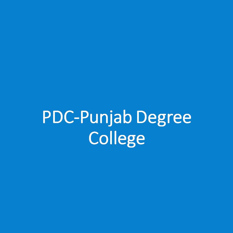 PDC-Punjab Degree College
