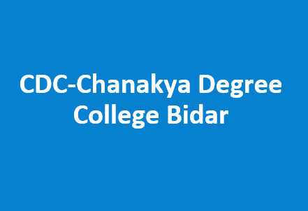 CDC-Chanakya Degree College Bidar