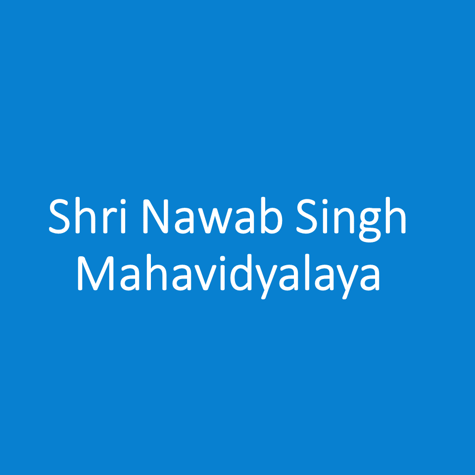 SNSM-Shri Nawab Singh Mahavidyalaya