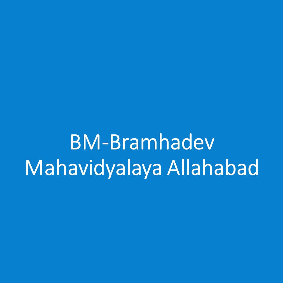 BM-Bramhadev Mahavidyalaya Allahabad