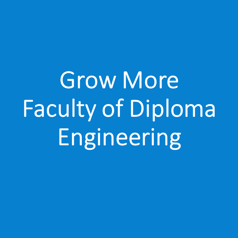 GMFDE-Grow More Faculty of Diploma Engineering