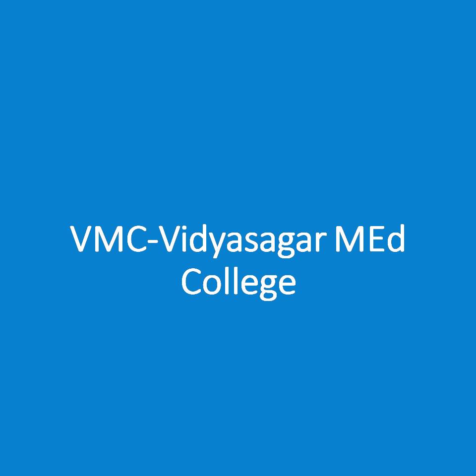 VMC-Vidyasagar MEd College