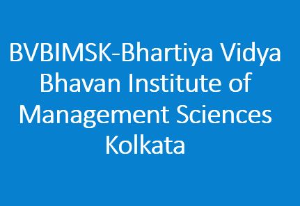 BVBIMSK-Bhartiya Vidya Bhavan Institute of Management Sciences Kolkata