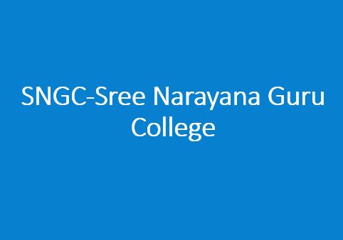 SNGC-Sree Narayana Guru College