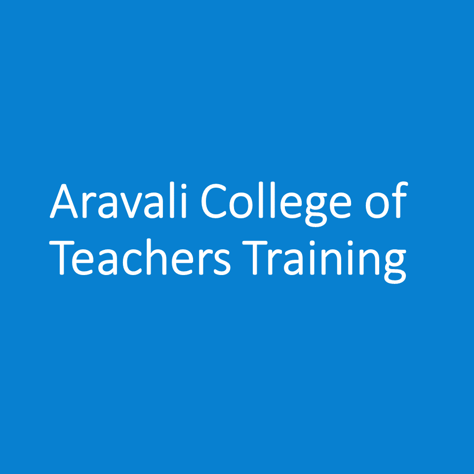 ACTT-Aravali College of Teachers Training