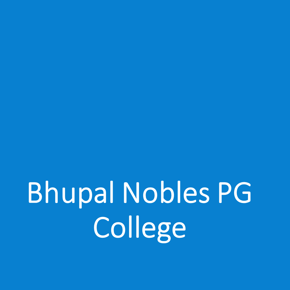 BNPGC-Bhupal Nobles PG College Udaipur