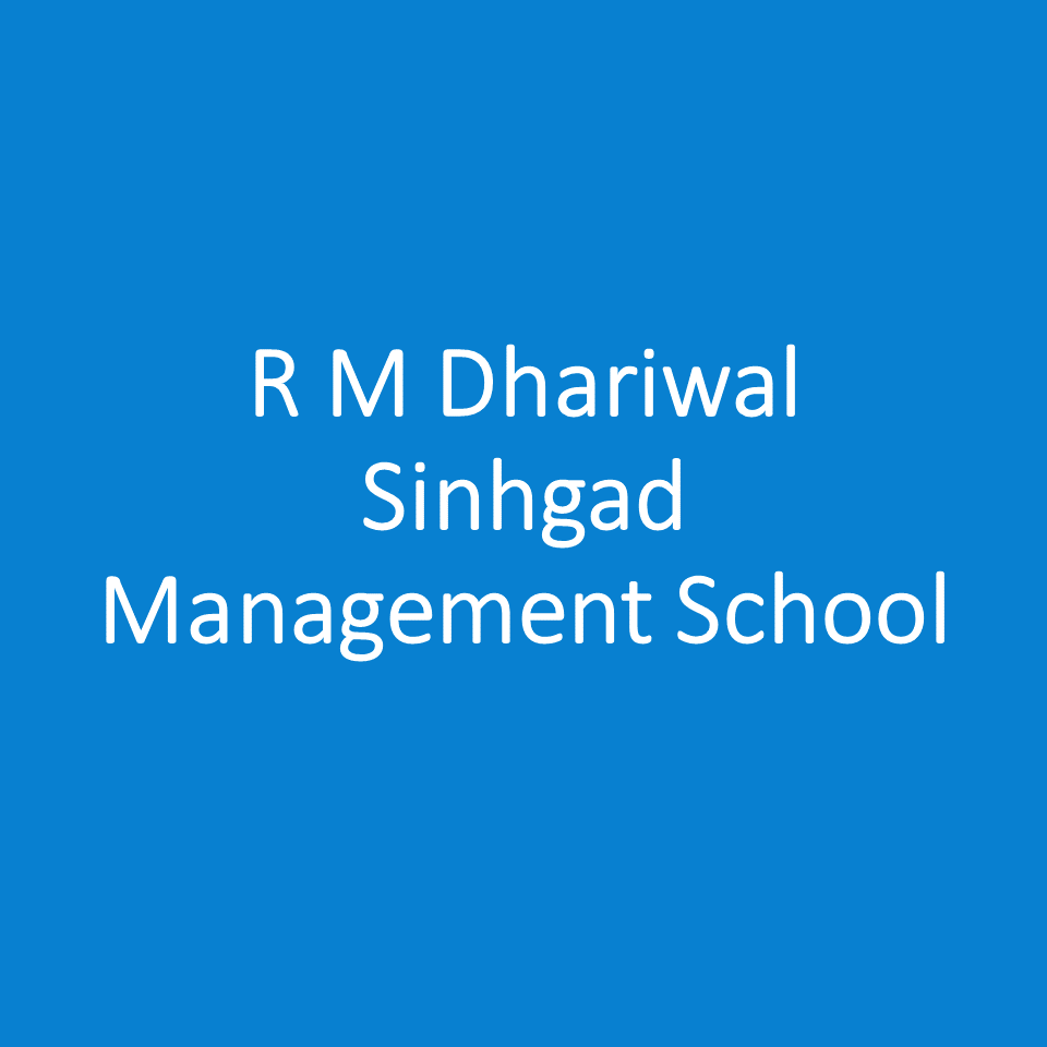 RMDSMS-R M Dhariwal Sinhgad Management School