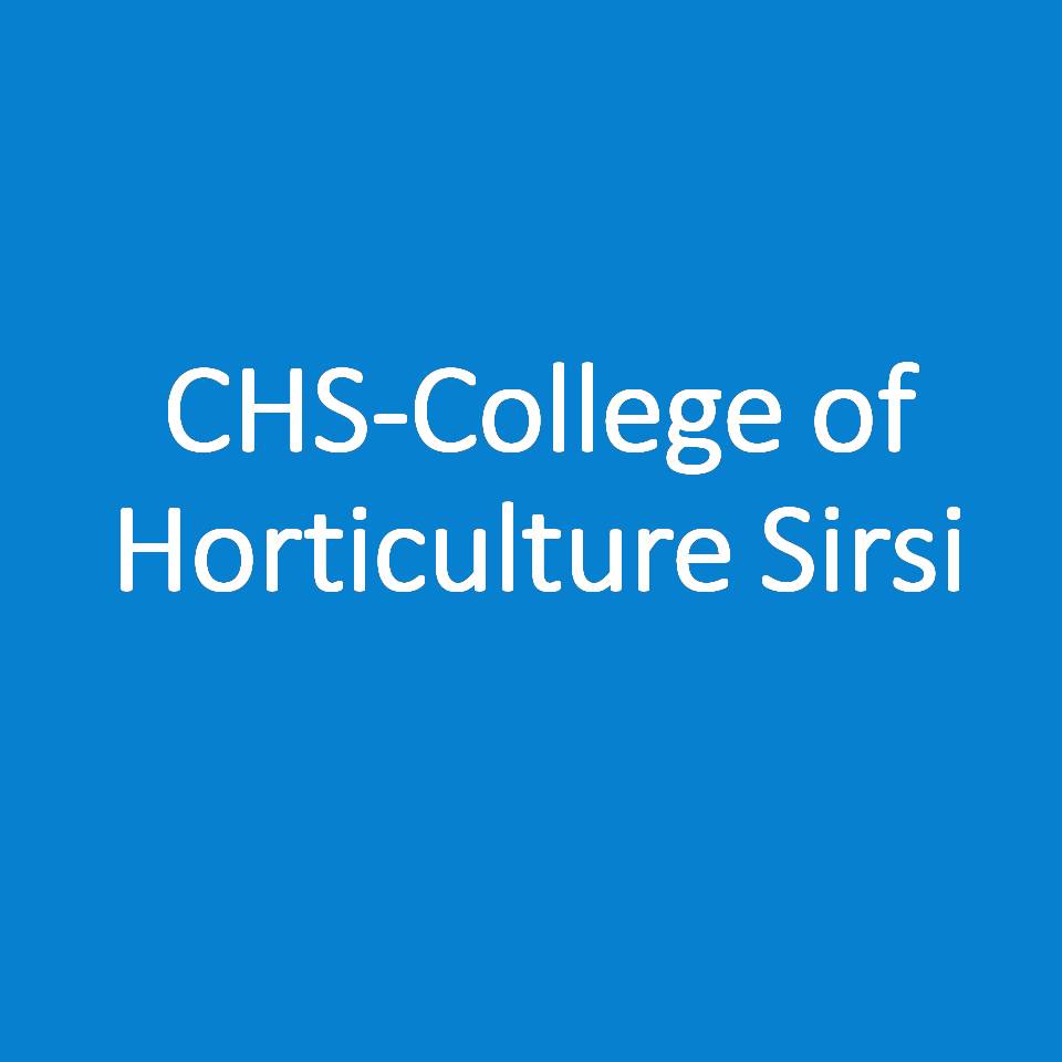 CHS-College of Horticulture Sirsi