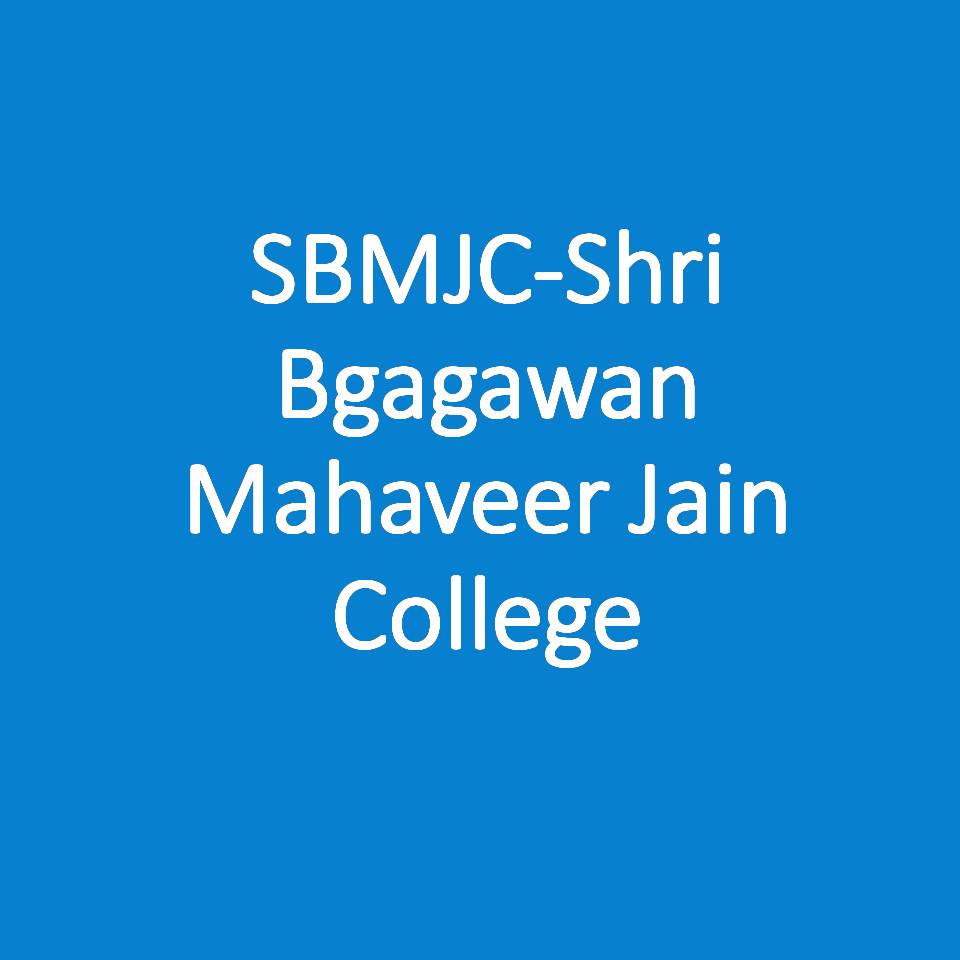 SBMJC-Shri Bgagawan Mahaveer Jain College