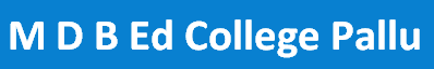 MBCP-M D B Ed College Pallu