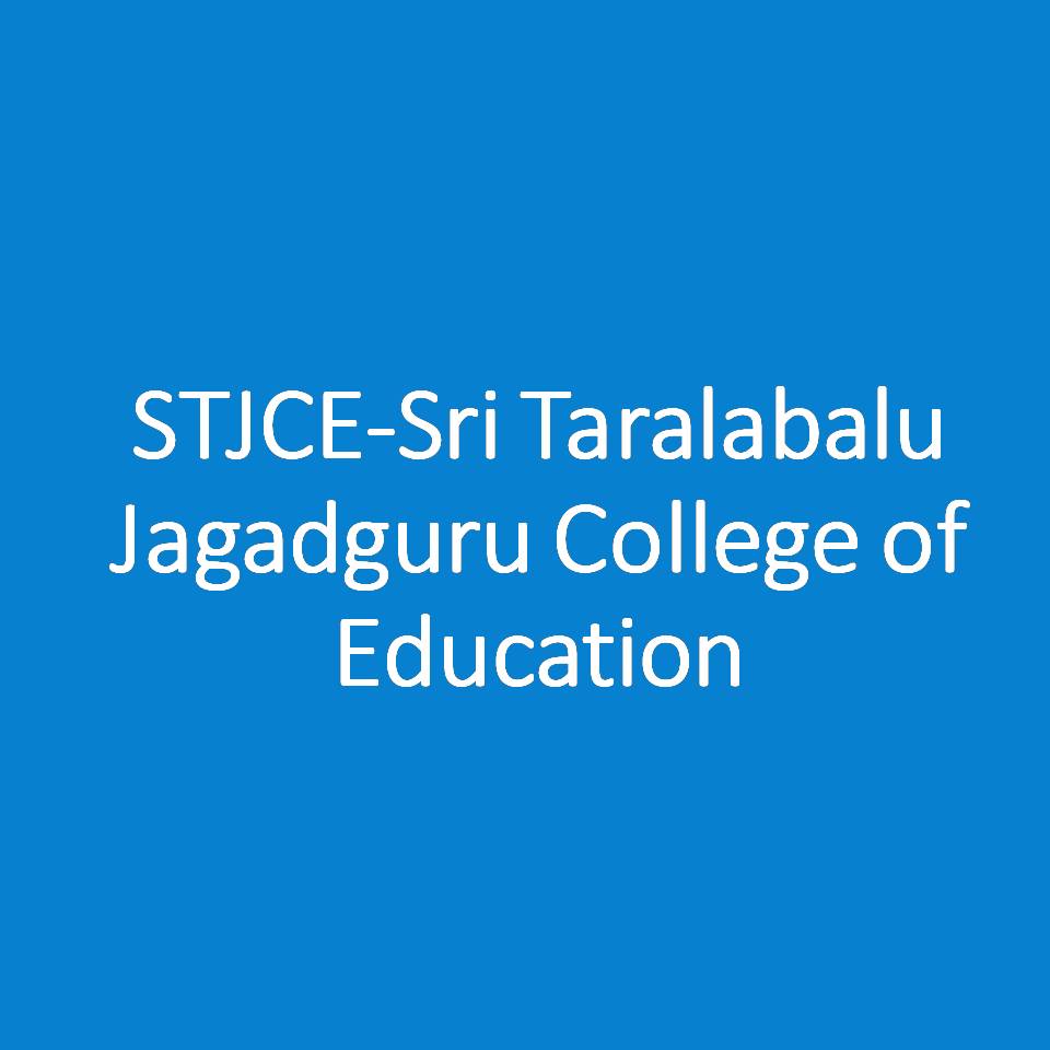 STJCE-Sri Taralabalu Jagadguru College of Education