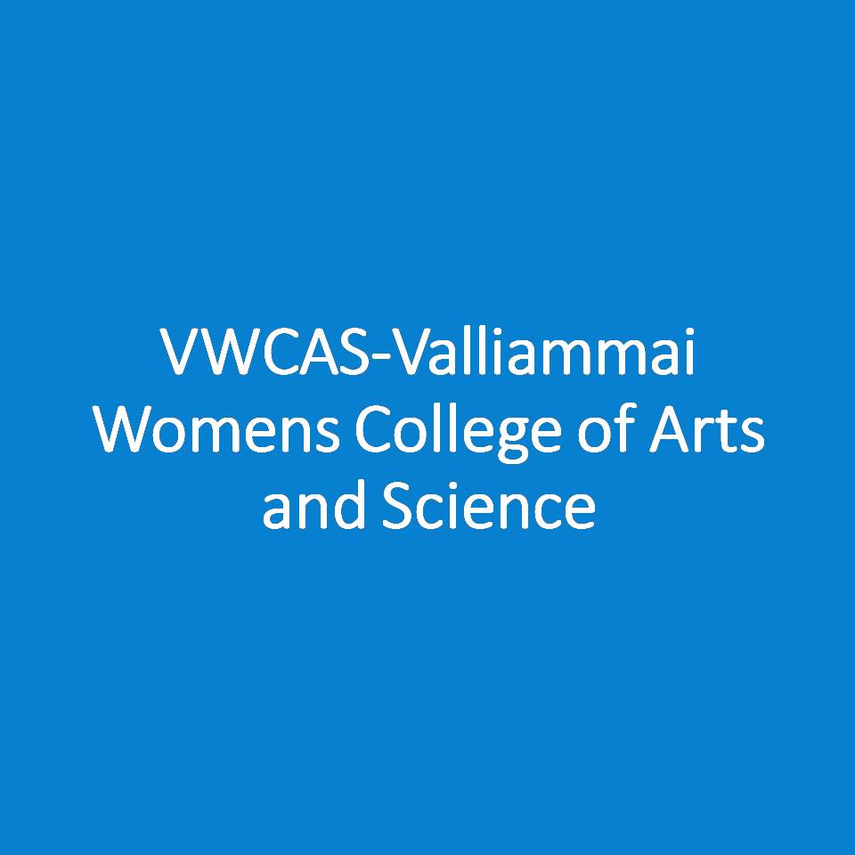 VWCAS-Valliammai Womens College of Arts and Science