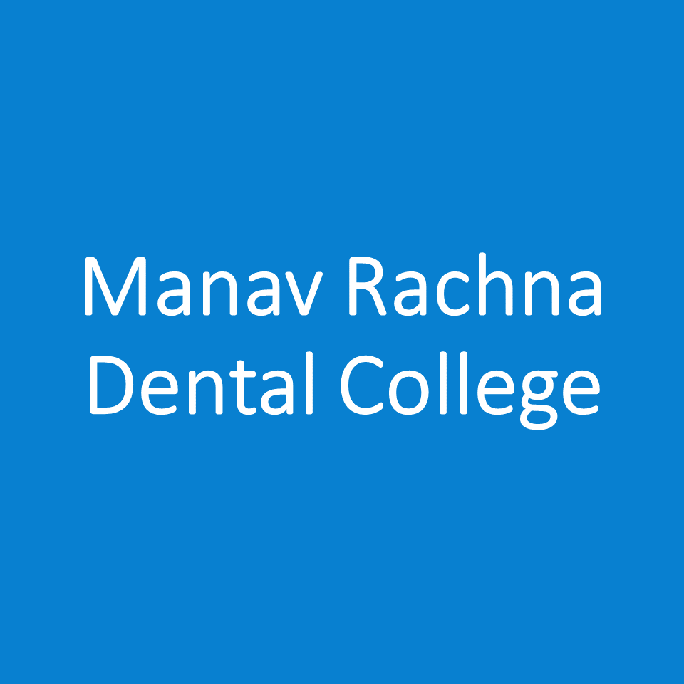 MRDC-Manav Rachna Dental College