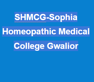 SHMCG-Sophia Homeopathic Medical College Gwalior