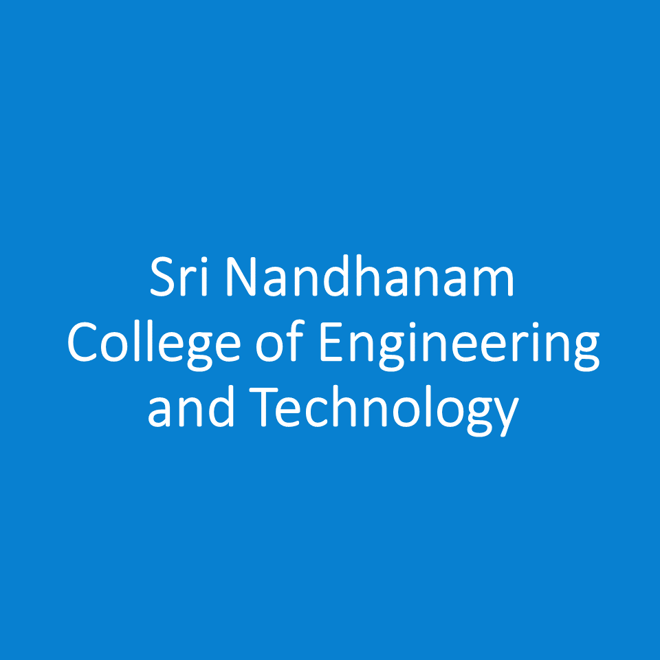 SNCET-Sri Nandhanam College of Engineering and Technology