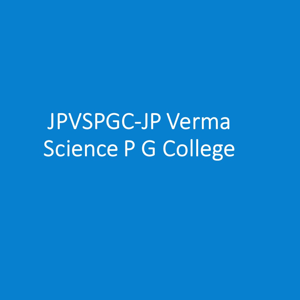 JPVSPGC-JP Verma Science P G College