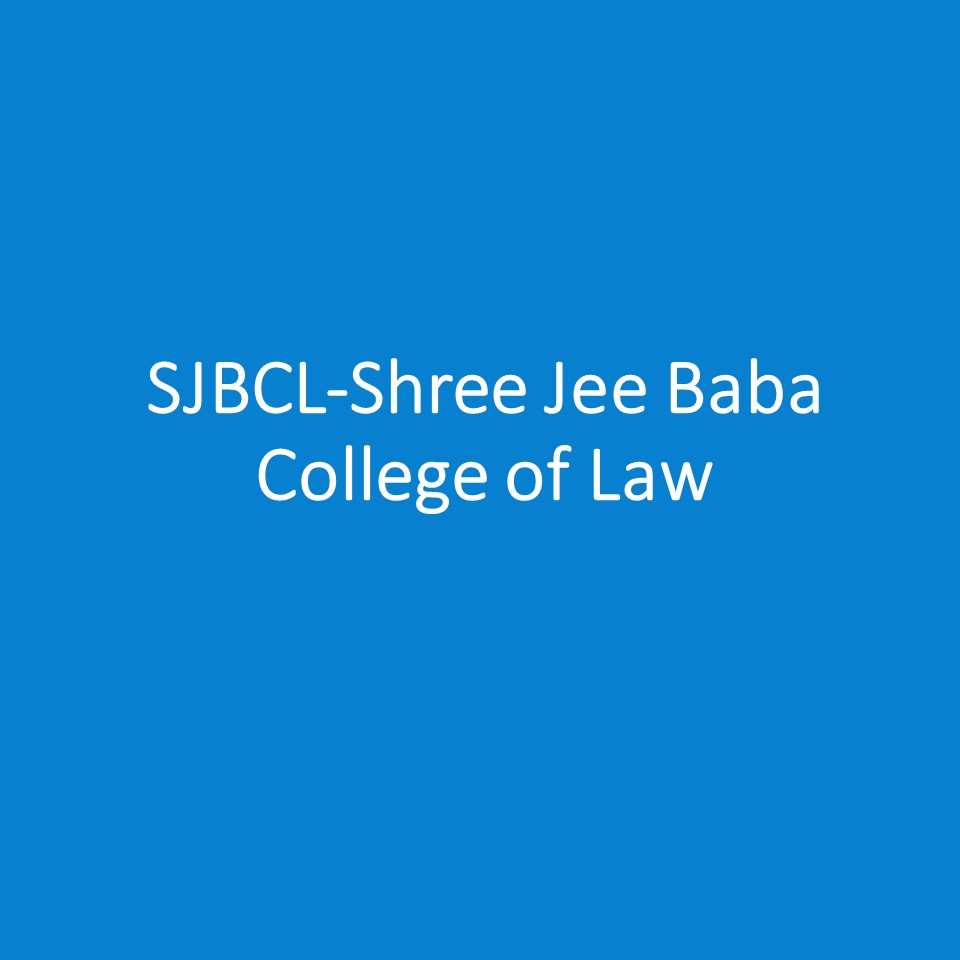 SJBCL-Shree Jee Baba College of Law