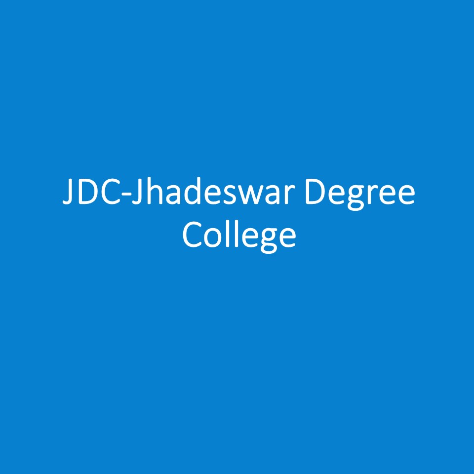 JDC-Jhadeswar Degree College