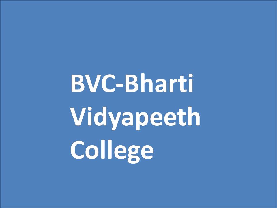 BVC-Bharti Vidyapeeth College