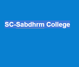 SC-Sabdhrm College